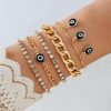 Evil Eye Bracelet Set