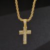 Men’s  Diamond Cross Pendant
