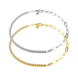 O1CN0191kD0b1p7rb8zwd9U_2212969525314-0-cib.jpg Half Diamond Tennis Bracelet