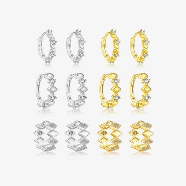 Daily Silver Earrings