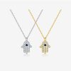 Hamsa Silver Necklace