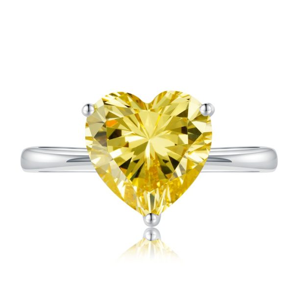 Elegant Heart Shaped Ring