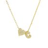 O1CN01ErNgjB1MTjjcGxaDD_2216920451436-0-cib.jpg Bubble Heart Letter Necklace