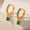 Vintage Emerald Earrings