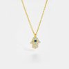 Hamsa Silver Necklace