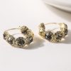 Gray Diamond Earrings