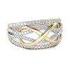 Infinity Two Tone Ring