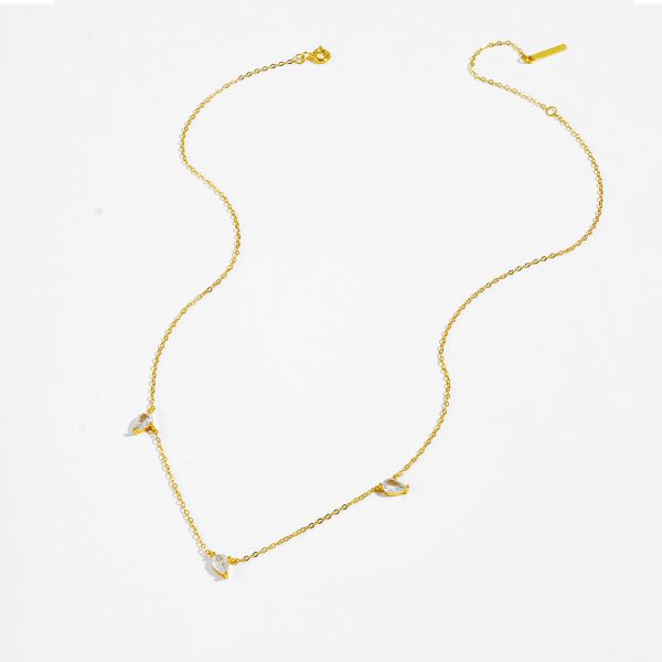 Silver Water Drop Necklace