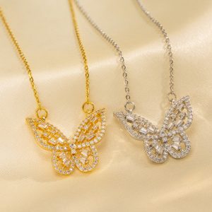 O1CN01N7iiic1KawhSKeVUv_2210860721181-0-cib.jpg Hollow Butterfly Necklace