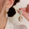 Champagne Pearl Earrings