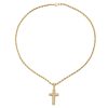 Men’s  Diamond Cross Pendant