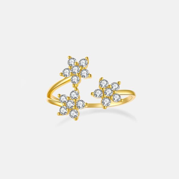 Minimalist Flower Ring