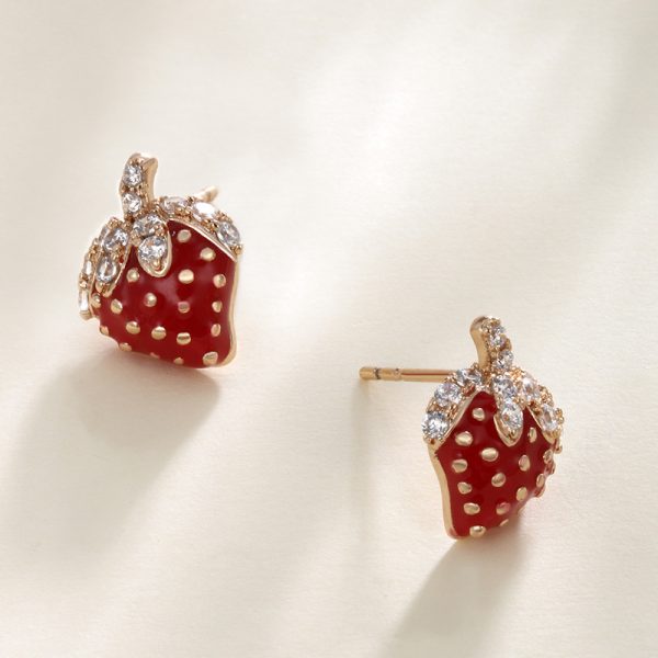 Strawberry Earrings