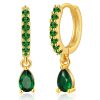 Vintage Emerald Earrings