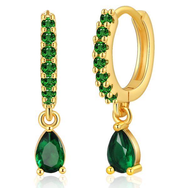 Vintage Emerald Earrings