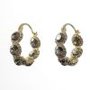Gray Diamond Earrings