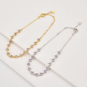 Purple Stone Bracelet