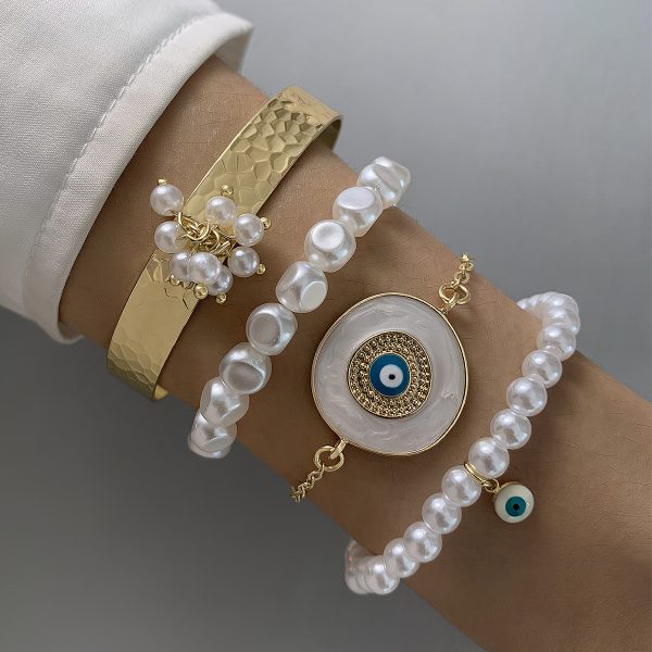 Evil Eye Bracelet Set