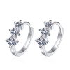 Moissanite Ear Studs