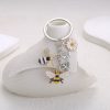 Bee Sunflower Keychain