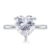 Elegant Heart Shaped Ring