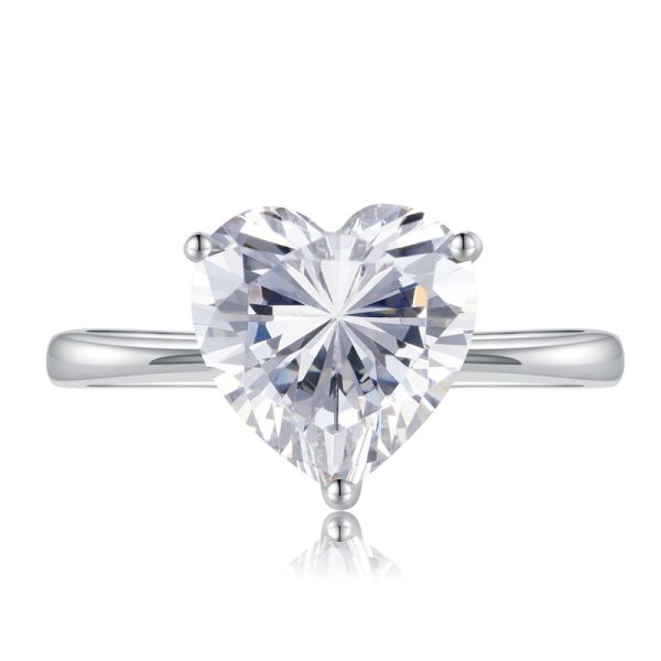 Elegant Heart Shaped Ring