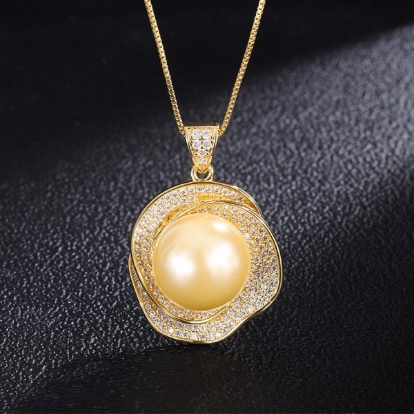 Pearl Gold Shell Set