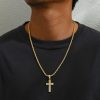 Men’s  Diamond Cross Pendant
