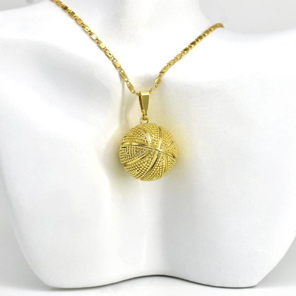 Basketball Necklace