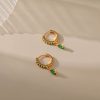 Vintage Emerald Earrings