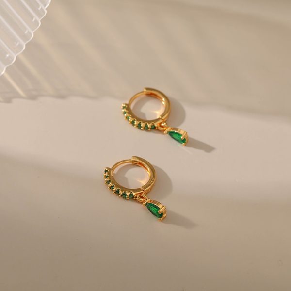 Vintage Emerald Earrings