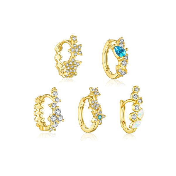 Single Silver Hoop Earring