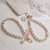 Pearl Pendant & Flower Keychain