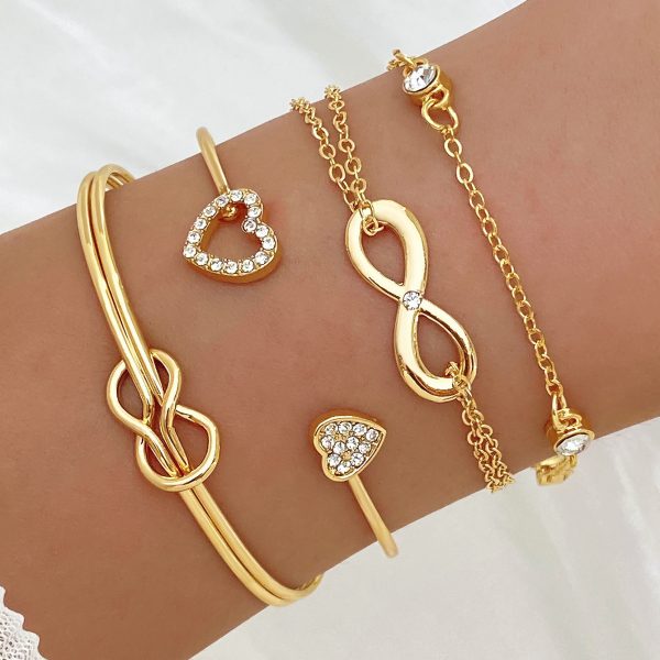Love Knot Bracelet Set