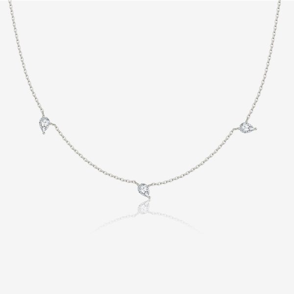 Silver Water Drop Necklace