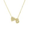O1CN01qopLBH1MTjjcGupeg_2216920451436-0-cib.jpg Bubble Heart Letter Necklace
