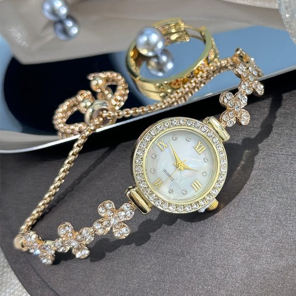 Flower Bracelet Watch