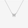 Silver Butterfly Necklace