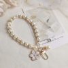Pearl Pendant & Flower Keychain