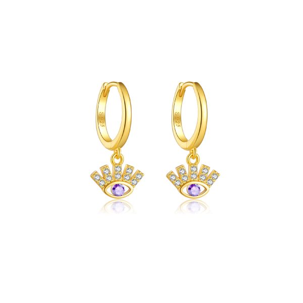 Evil Eye Drop Earrings