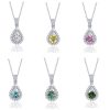 Classic Drop Moissanite Necklace
