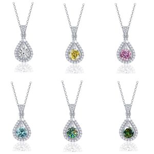 Classic Drop Moissanite Necklace