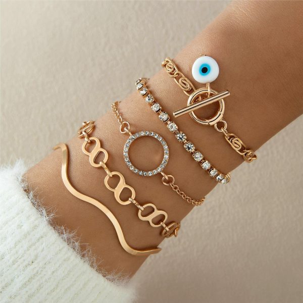 Evil Eye Bracelet Set
