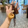 Bagel Bread Keychain