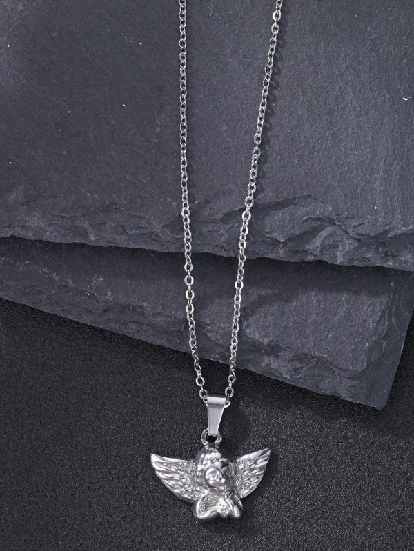 Angel Wings Pendant Necklace