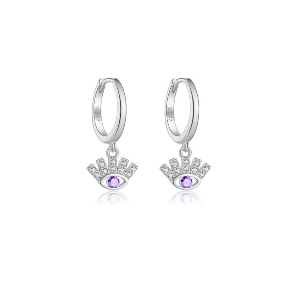 Evil Eye Drop Earrings