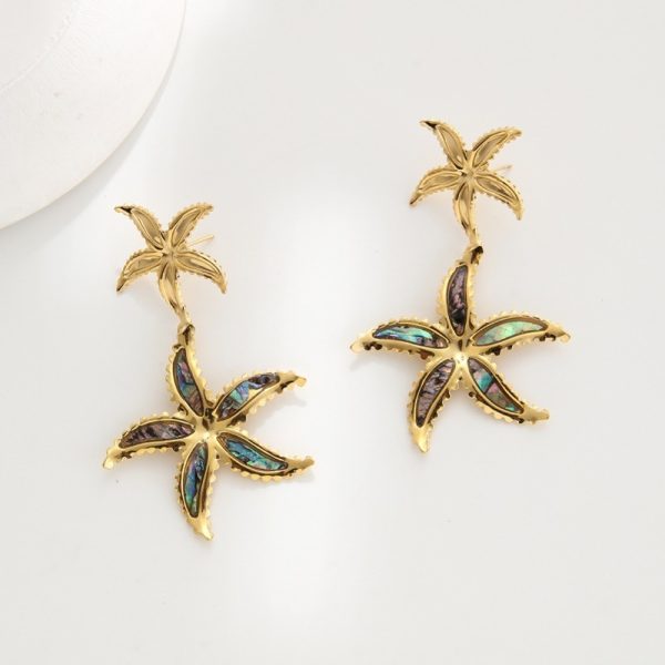 Star Fish Beach Earrings