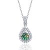 Classic Drop Moissanite Necklace