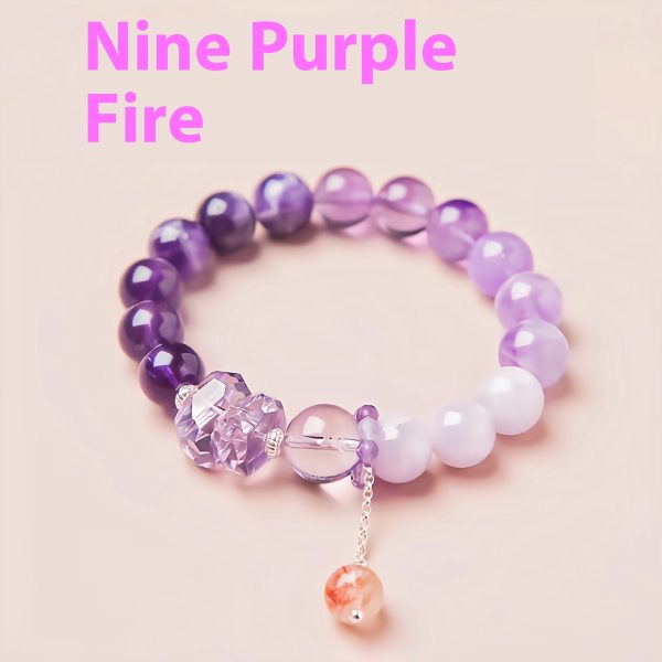 Amethyst Beads Bracelet