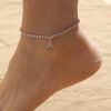 Alphabet Diamond Anklet